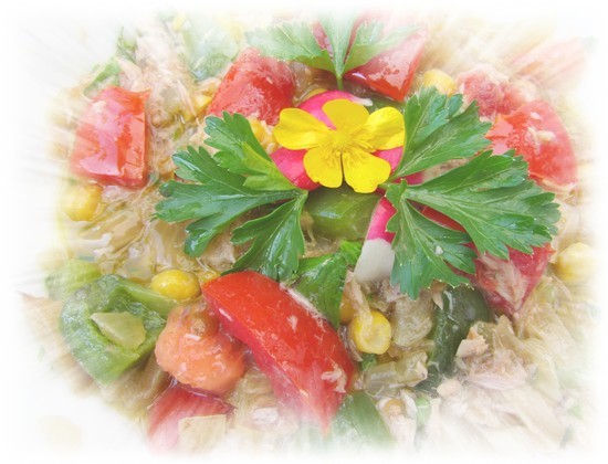 C salade de thon