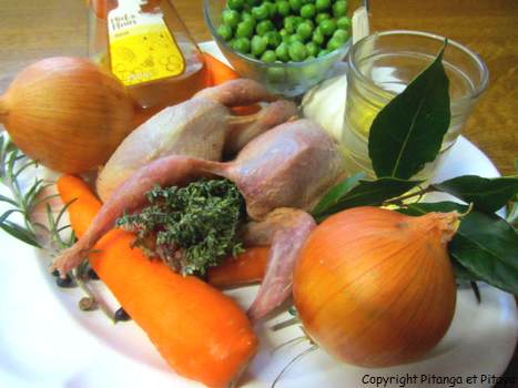 INGREDIENTS CAILLES