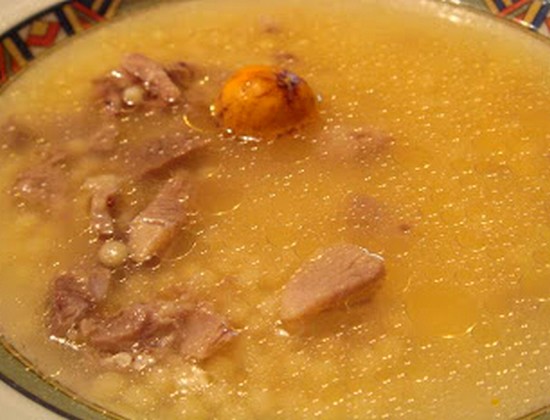 bouillon de poule de Madeira