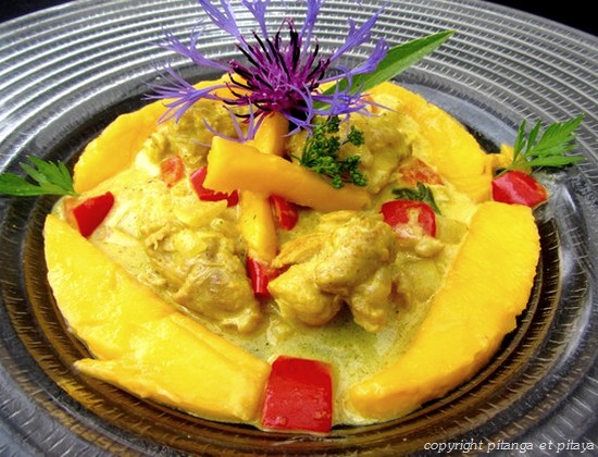 poulet a la mangue